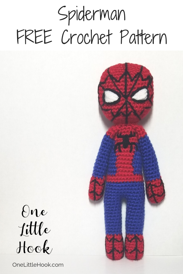 spiderman crochet pattern